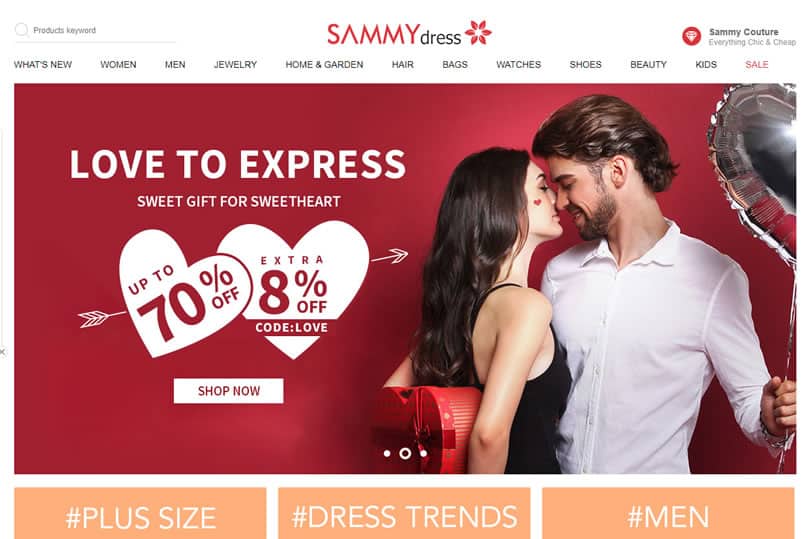 SammyDress é Confiável? A Loja da China que esta no coração da Mulheres